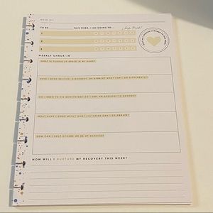 Happy planner classic journal filler paper